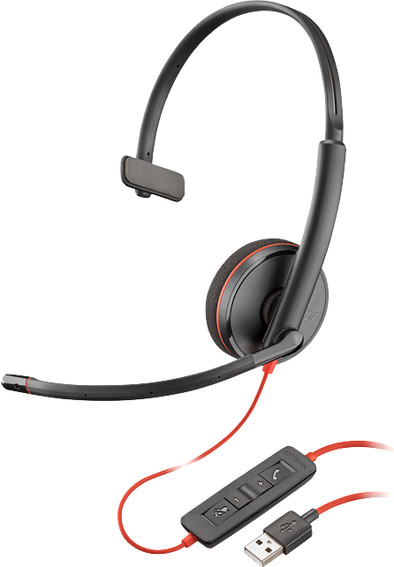 Poly Backwire C3210 USB-A Office Headset is nooit meer leverbaar
