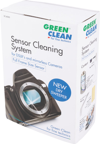 Green Clean Sensor Cleaning Profi Kit Full Frame Size is nooit meer leverbaar