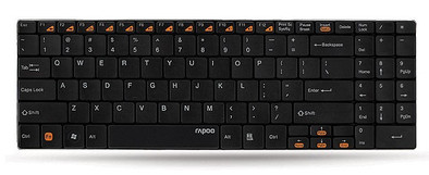 Rapoo E9070 Draadloos Toetsenbord Zwart Azerty is nooit meer leverbaar