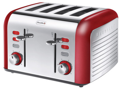 Breville Opula Broodrooster Rood is nooit meer leverbaar