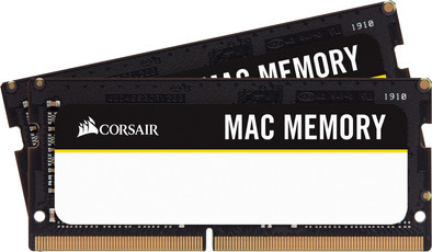 Corsair Apple Mac 32GB DDR4 SODIMM 2666MHz C18 (2x 16GB) is nooit meer leverbaar