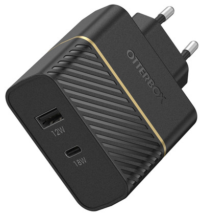 OtterBox Power Delivery Oplader met 2 Usb A Poorten 18W is nooit meer leverbaar
