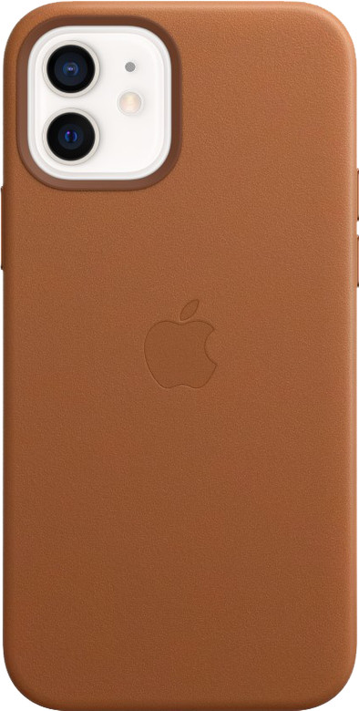 Apple iPhone 12 and 12 Pro Back Cover with MagSafe Leather Saddle Brown is no longer available
