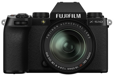 Fujifilm X-S10 Zwart + XF 18-55mm f/2.8-4 R LM OIS is nooit meer leverbaar