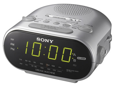 Sony ICF-C318S is nooit meer leverbaar