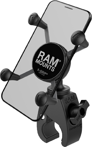 Le produit RAM Mounts Support de Téléphone Universel Moto Tough-Claw Guidon Petit ne sera plus jamais disponible