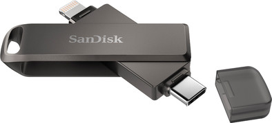 SanDisk iXpand Flash Drive Luxe 128GB Type-C + Lightning Connector is nooit meer leverbaar