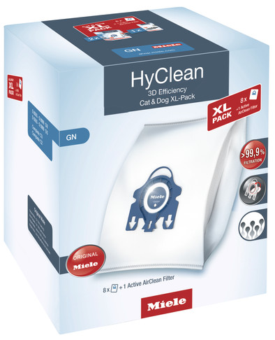 Le produit Miele Cat &amp; Dog Pack XL GN Hyclean 3D + AA50 (8 Pièces) ne sera plus jamais disponible