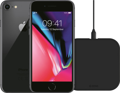 Le produit iPhone 8 64 Go Gris Sidéral Reconditionné + Chargeur sans Fil ZENS 10 W Noir ne sera plus jamais disponible