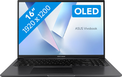 ASUS Vivobook 16 OLED M1605NAQ-SH088W Azerty is nooit meer leverbaar