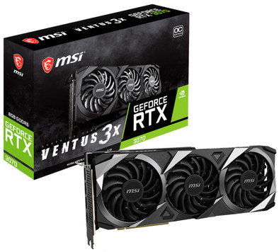 Le produit MSI GeForce RTX 3070 VENTUS 3X OC ne sera plus jamais disponible