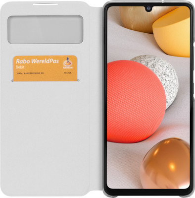 Samsung Galaxy A42 S View Book Case Wit is nooit meer leverbaar