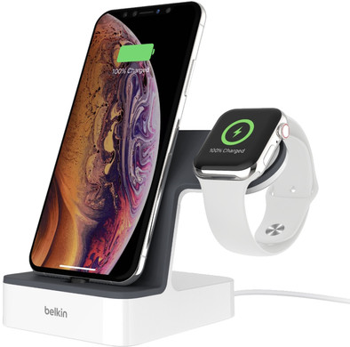 Le produit Belkin PowerHouse Station d'Accueil iPhone + Apple Watch Blanc ne sera plus jamais disponible