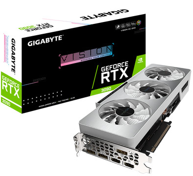Gigabyte GeForce RTX 3090 VISION OC 24G is nooit meer leverbaar