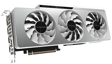 Le produit Gigabyte GeForce RTX 3080 VISION OC 10G LHR ne sera plus jamais disponible