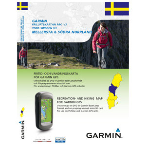 Garmin TOPO Zweden Mellersta &amp; Sodra Norrland v3 is nooit meer leverbaar