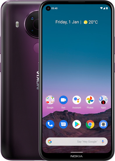 Nokia 5.4 64GB Paars is nooit meer leverbaar