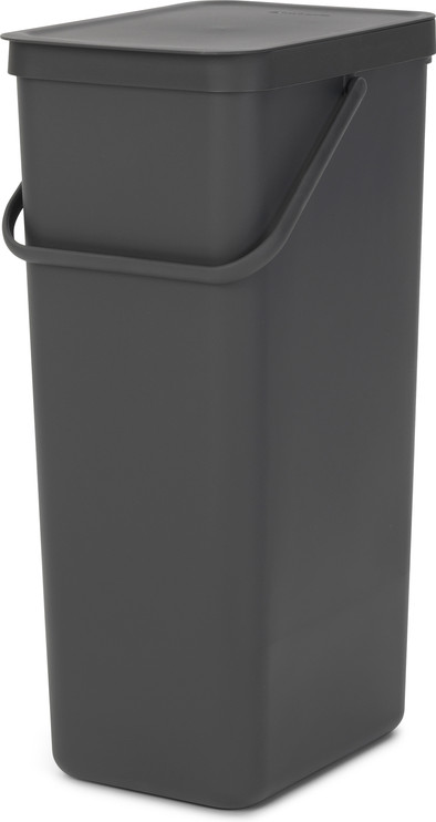 Brabantia Sort &amp; Go 40 Liter Dark Grey is nooit meer leverbaar