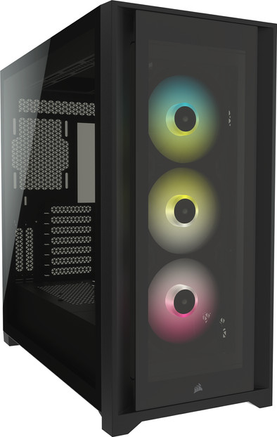 Corsair iCUE 5000X RGB Tempered Glass Mid-Tower ATX Case is nooit meer leverbaar