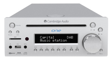 Cambridge Audio One+ Zilver is nooit meer leverbaar
