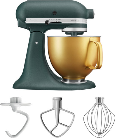 KitchenAid 5KSM156VGEPP Pebbled palm + gouden kom is nooit meer leverbaar
