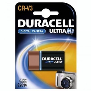 Duracell Ultra Digital Camera CRV3 1-Pack is nooit meer leverbaar