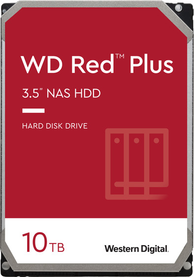WD Red Plus WD101EFBX 10TB is nooit meer leverbaar