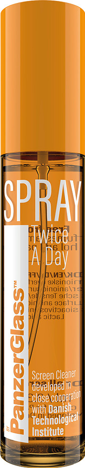 PanzerGlass Spray Twice a Day Reinigingsspray 100 ml is nooit meer leverbaar
