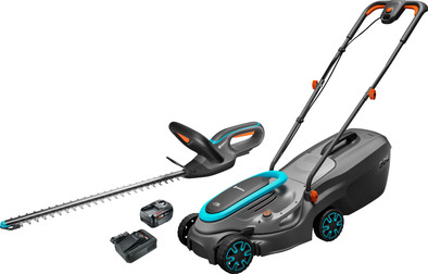 Gardena PowerMax 32/18V P4A Solo + Gardena EasyCut 45/18V + Bosch Starterset 18V 4,0 Ah is nooit meer leverbaar