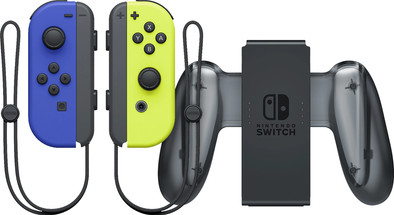 Nintendo Switch Joy-Con Set Blue/Neon Yellow + Nintendo Switch Joy-Con Charge Grip is no longer available