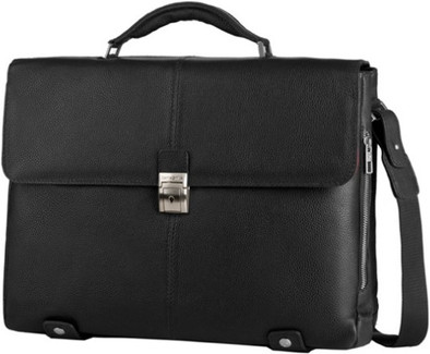 Samsonite Corbus Schoudertas 2 Gusstets 15,6'' Zwart is nooit meer leverbaar