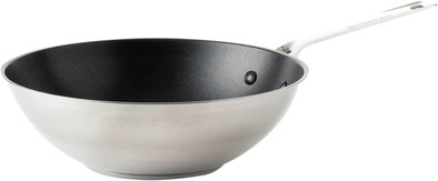 KitchenAid Stainless Steel Wokpan 28 cm is nooit meer leverbaar
