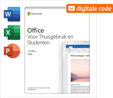 Microsoft Office Home and Student NL - Digital code is no longer available