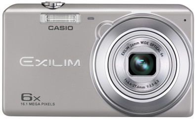 Casio Exilim EX-ZS20 Silver is nooit meer leverbaar