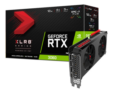 PNY GeForce RTX 3060 12GB XLR8 Gaming REVEL EPIC-X RGB Dual Fan Edition is nooit meer leverbaar