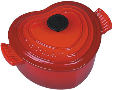 Cocotte Le Creuset Rouge – Diamètre 18 Cm – Émail – État Excellent