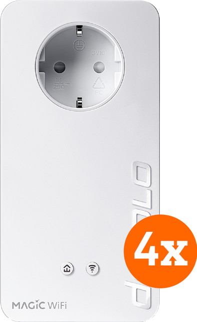 Devolo Magic 2 WiFi next wifi mesh 4-Pack (BE) is nooit meer leverbaar