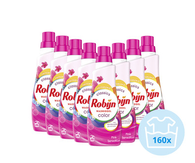 Robijn Klein &amp; Krachtig Color Pink Sensation Detergent - Half-year Package is no longer available