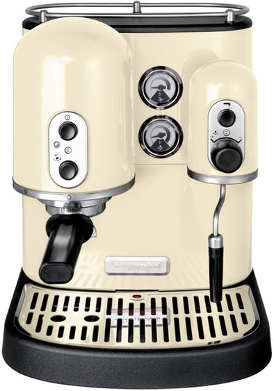 KitchenAid Artisan Espressomachine Amandelwit is nooit meer leverbaar