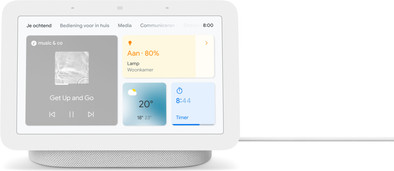 Google Nest Hub 2 Chalk is nooit meer leverbaar