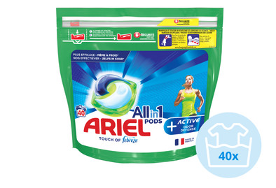 Ariel All-in-1 Pods met actieve geurbestrijding 40 stuks is nooit meer leverbaar