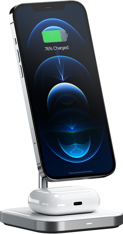 Satechi 2-in-1 Draadloze Oplader met MagSafe Magneet 7,5W is nooit meer leverbaar