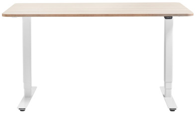 Ahrend Brisk Elektrisch Zit Sta Bureau 140 x 80 Wit&#x2F;Eiken is nooit meer leverbaar