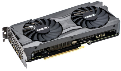 グラフィックボード・グラボ・ビデオカード INNO3D GeForce RTX 3070 TWIN X2 OC INNO3D、2連ファン搭載セミファンレスでOC仕様のGeForce RTX 3070搭載