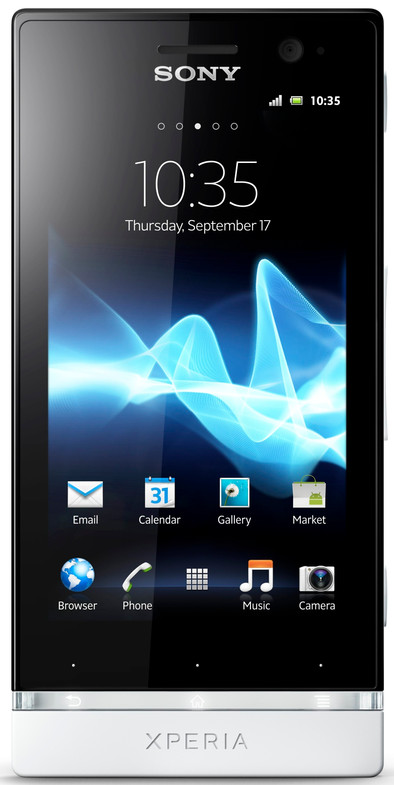 Sony Xperia U White + Yellow Cap is nooit meer leverbaar