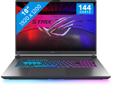 ASUS ROG Strix 18 G814PP-S8075W AZERTY is nooit meer leverbaar
