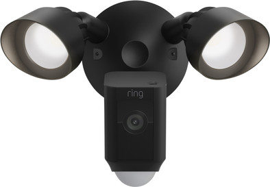 Ring Floodlight Cam Wired Plus Zwart is nooit meer leverbaar