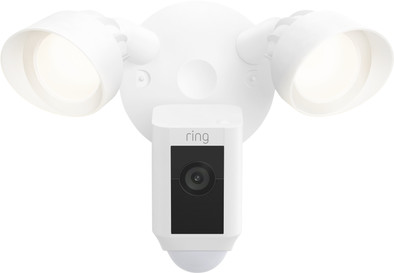 Ring Floodlight Cam Wired Plus Wit is nooit meer leverbaar