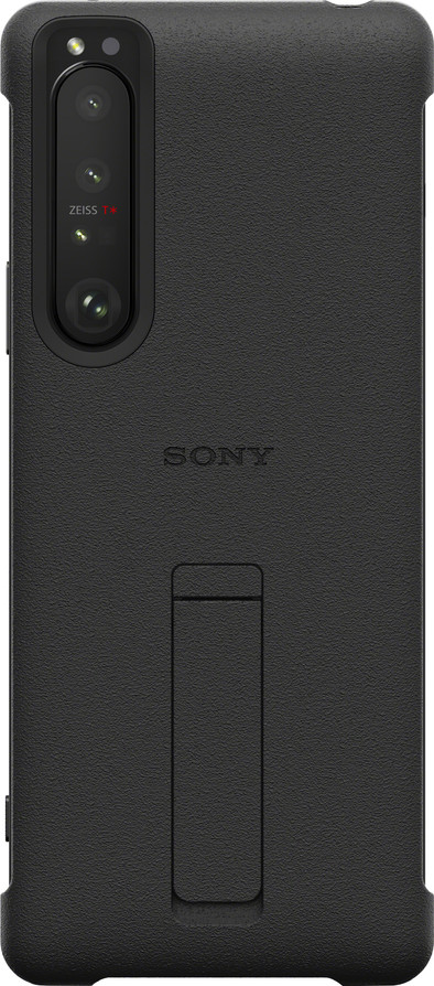 Sony Xperia 1 III Back Cover Zwart is nooit meer leverbaar