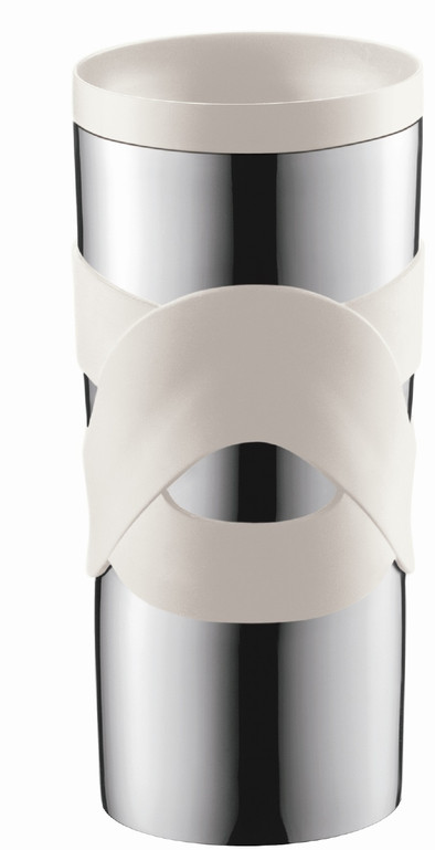 Bodum Travel Mug 0,35 L RVS Gebroken Wit is nooit meer leverbaar